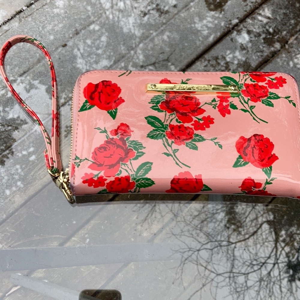Betsey Johnson flower wallet…